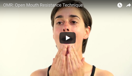 Video Tutorial of OMR (Open Mouth Resistance) Technique
